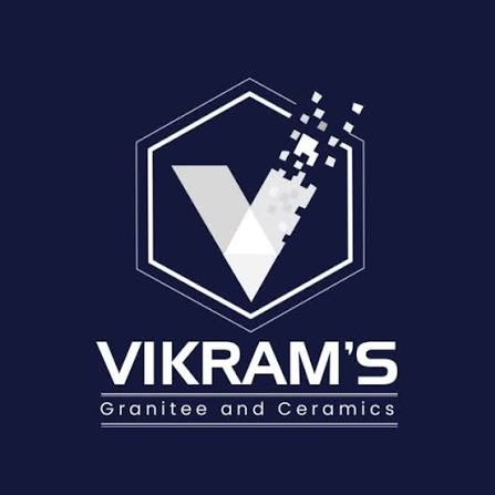 Vikram's Granitee and Ceramics Logo